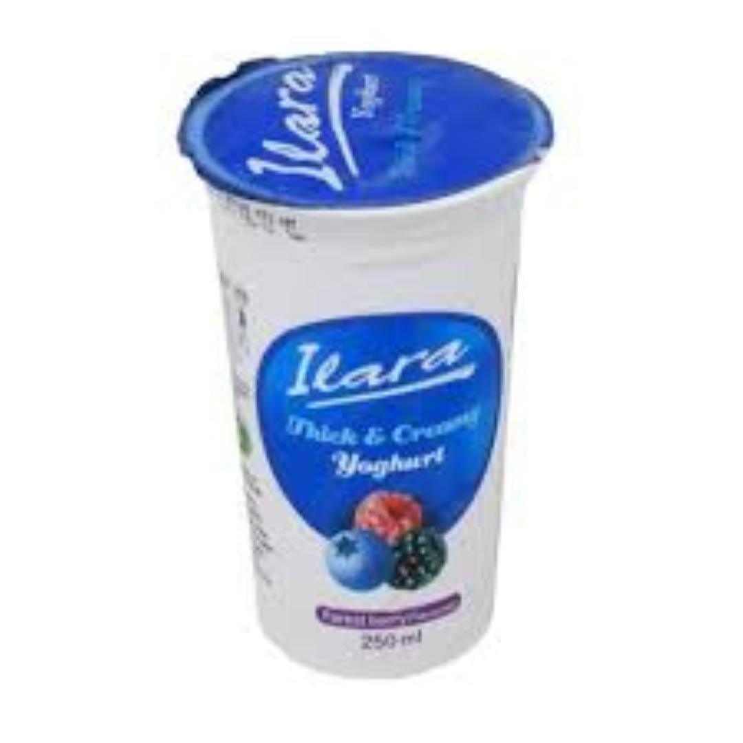 ILARA FOREST BERRY CUP YOGHURT 250ML